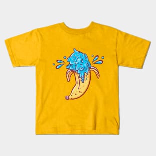 Banana Ice Cream Kids T-Shirt